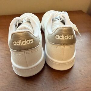 Adidas Cloud Form White Leather Sneakers